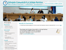 Tablet Screenshot of comunicare.andreisaguna.ro